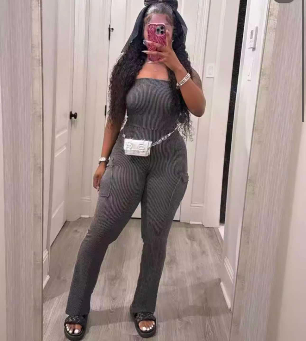 Tube Top Jumpsuit